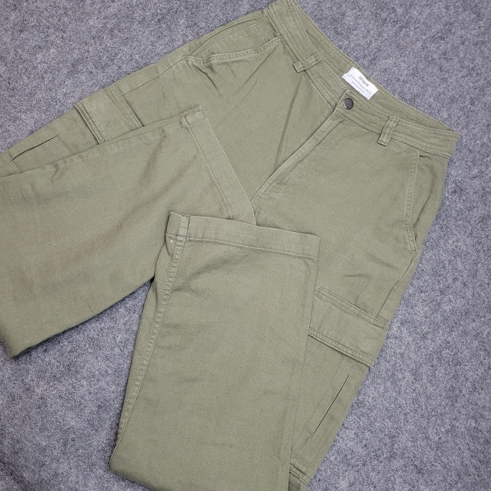 Cotton On Cargo Pants Womens 4 Green‎ Outdoor Y2K Grunge 2000s Streetwear